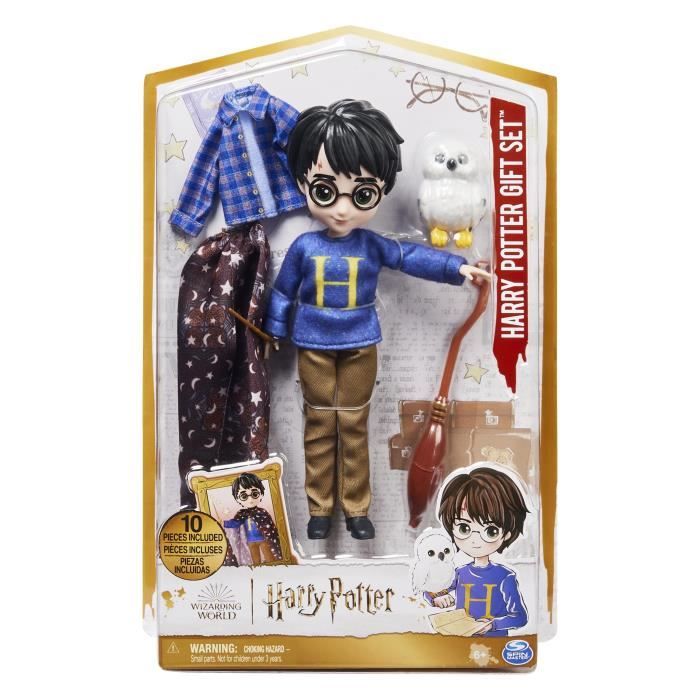 PoupÈe Harry Potter 20 cm avec 2 tenues et 5 accessoires - Spin Master