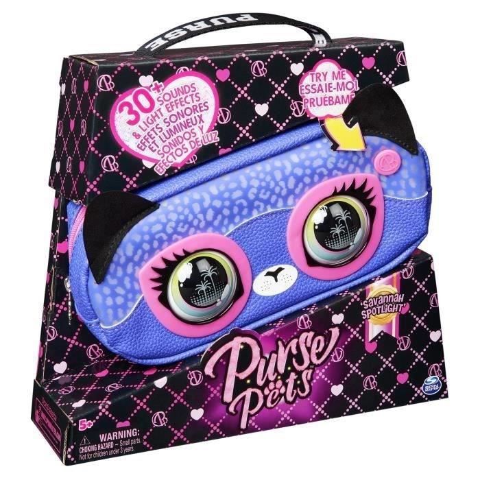Purse Pets - Sac banane GuÈpard - 30 Sons et RÈactions - Des 5 ans