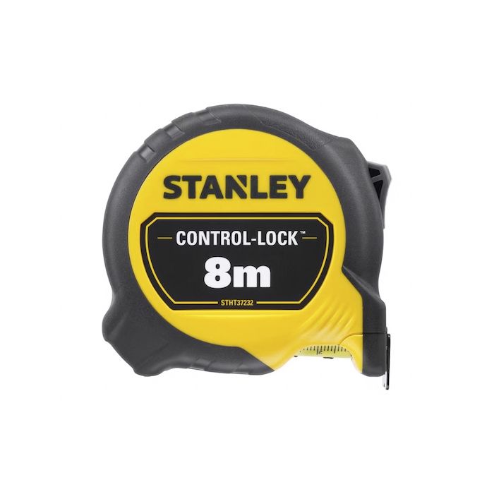 Metre ruban 8m x 25mm double marquage STANLEY MAGNÉTIQUE CONTROL-LOCK™ - STHT37232-0