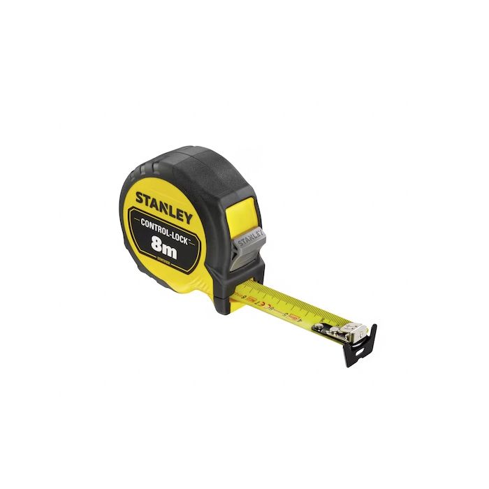 Metre ruban 8m x 25mm double marquage STANLEY MAGNÉTIQUE CONTROL-LOCK™ - STHT37232-0