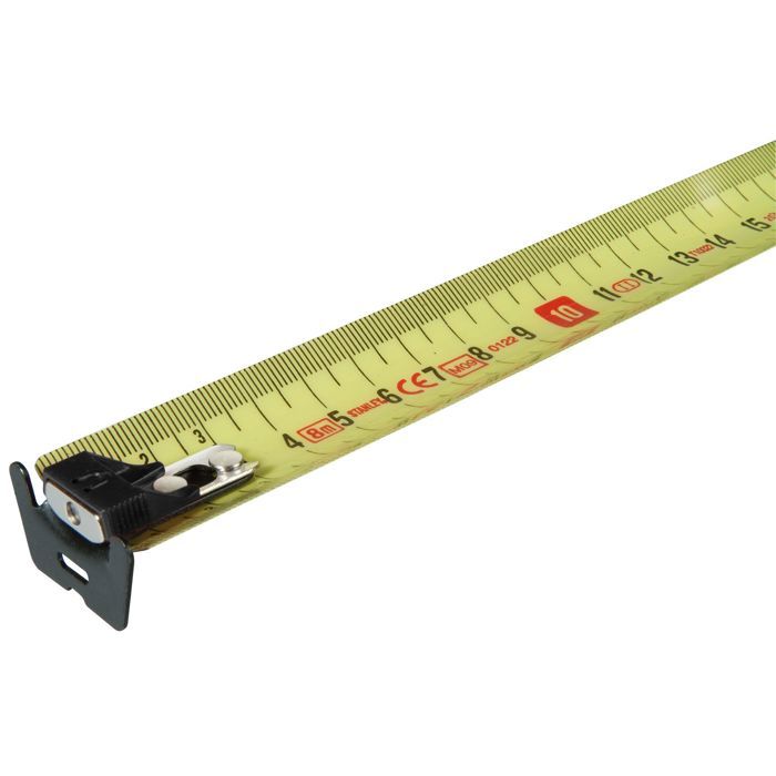 Ruban a crochet magnétique - STANLEY - 8m x 32mm - Revetement Mylar haute protection et anti-abrasion
