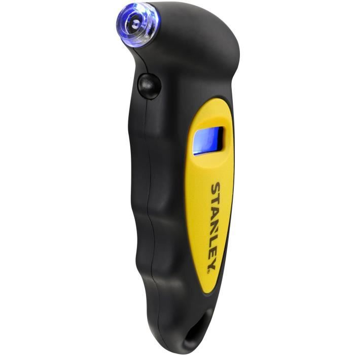 STANLEY - Testeur de Pression de Pneus Digital - STHT80874-0 - Précision +/- 0,5 PSI