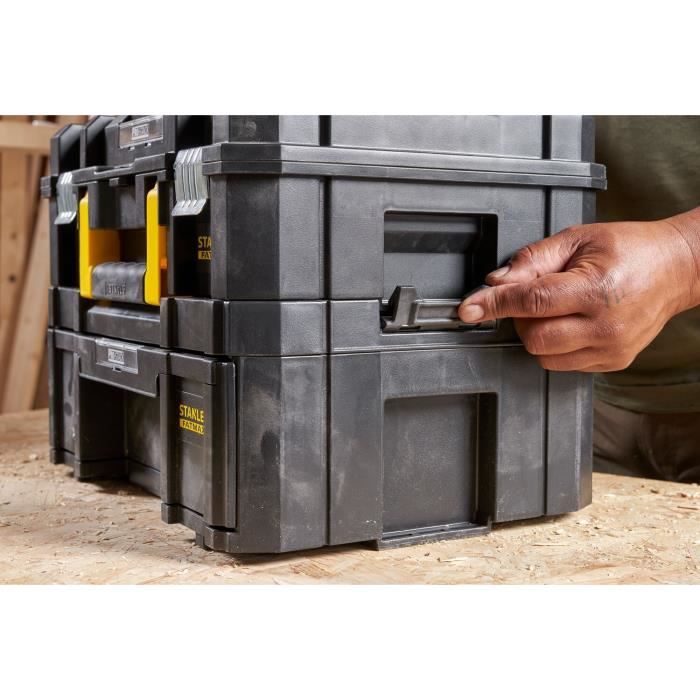 Mallette PRO-STACK - STANLEY FATMAX - FMST1-71968 - Grand tiroir 6 casiers - 9,5 L