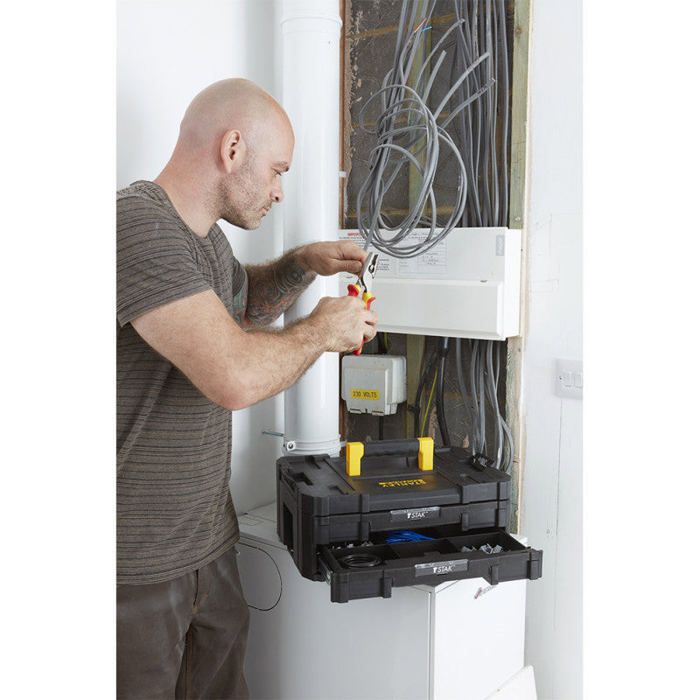 Mallette PRO-STACK - STANLEY FATMAX - FMST1-71969 - 2 tiroirs - 8 L