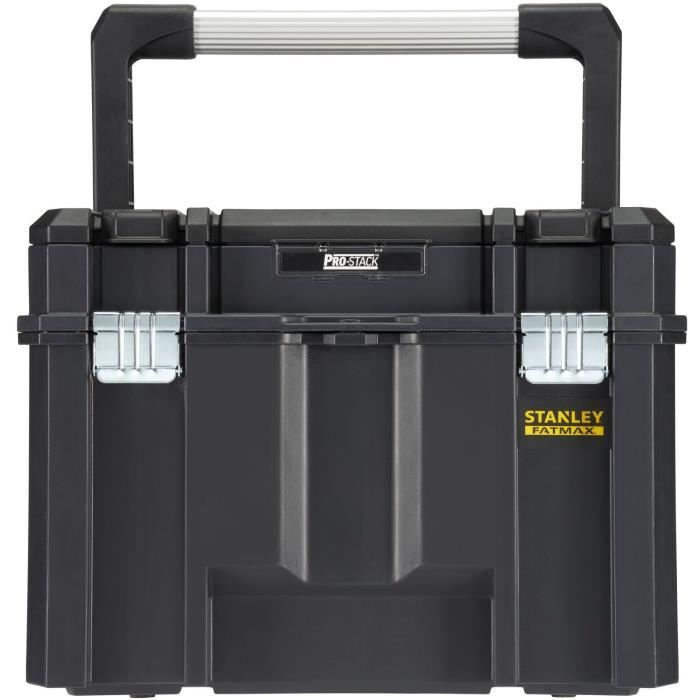Coffre avec organiseur PRO-STACK - STANLEY FATMAX - FMST1-75796 - 23 L - Charge 30 kg