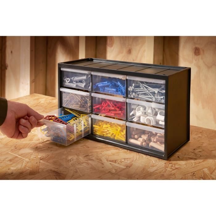 Casier de rangement - STANLEY - 1-93-978 - 9 compartiments
