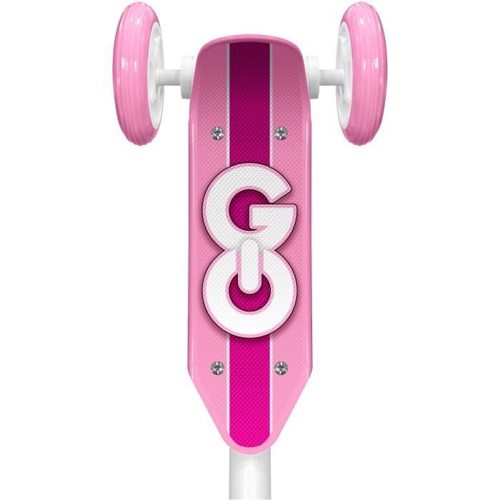 Trottinette 3 roues - STAMP - SKIDS CONTROL - Rose