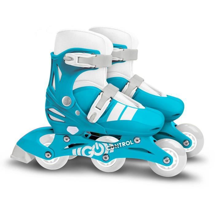 Patins en ligne 2-en-1 - STAMP - SKIDS CONTROL - 3 roues - Taille 27-30 - Mixte