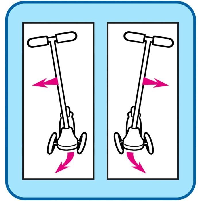 STAMP - Trottinette Steering 3 roues - Spidey
