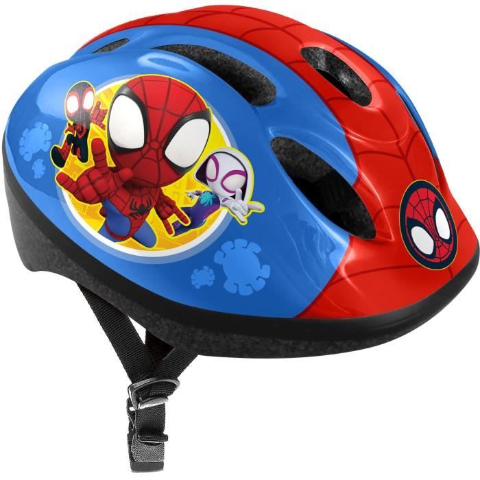 Casque de vÈlo STAMP - modele Spidey pour enfant garÁon - tour de tete rÈglable et confortable