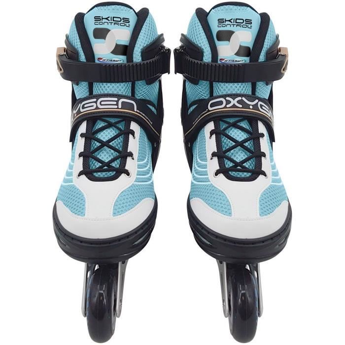 Roller en ligne ajustable semi soft In-line - taille 38-41 - SKIDS CONTROL OXYGEN - OX794302