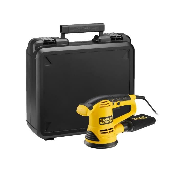 Ponceuse excentrique filaire - Stanley Fatmax - FME440K-QS - 480W - Plateau 125mm