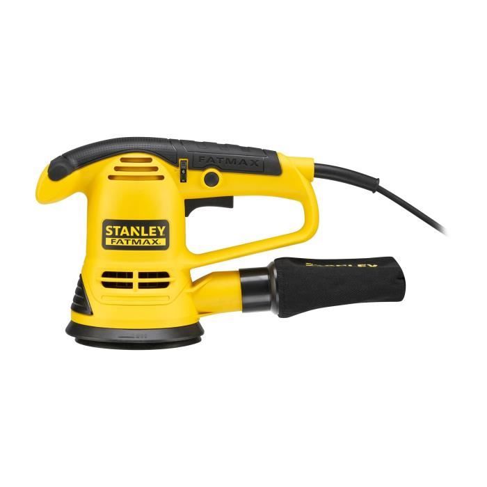 Ponceuse excentrique filaire - Stanley Fatmax - FME440K-QS - 480W - Plateau 125mm