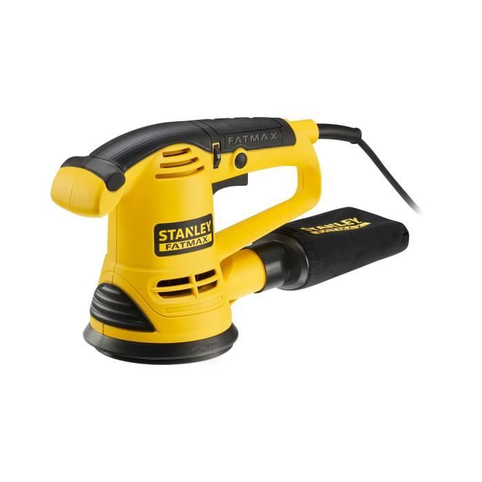 Ponceuse excentrique filaire - Stanley Fatmax - FME440K-QS - 480W - Plateau 125mm