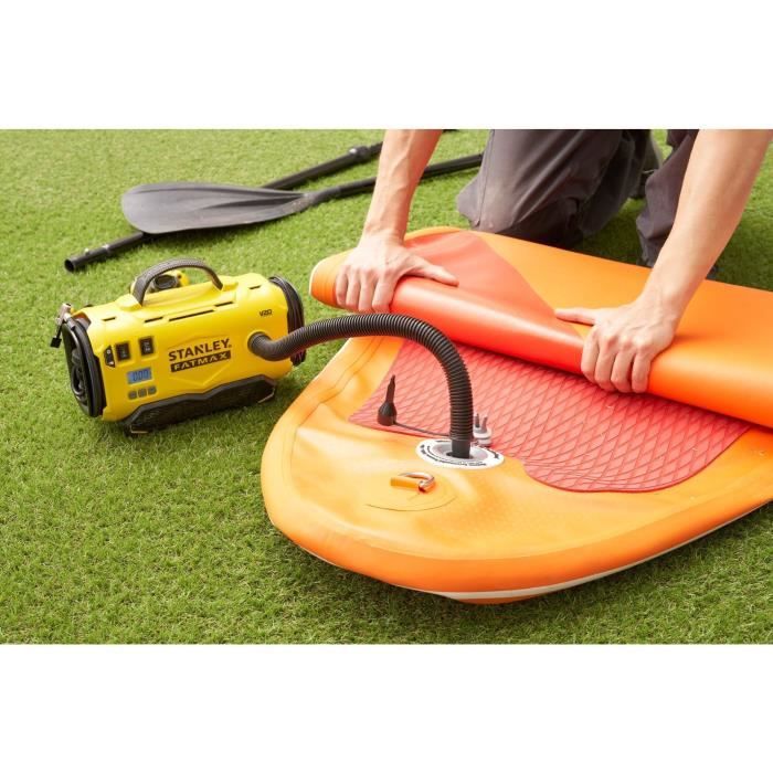 Gonfleur Compresseur - STANLEY FATMAX V20 - SFMCE520B-QW - 18V - 11 bars - Sans Batterie
