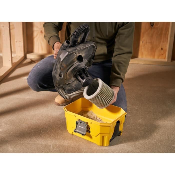 Aspirateur Eau et Poussiere - STANLEY FATMAX V20 - SFMCV002B-XJ - Lithium 18V - Sans Batterie