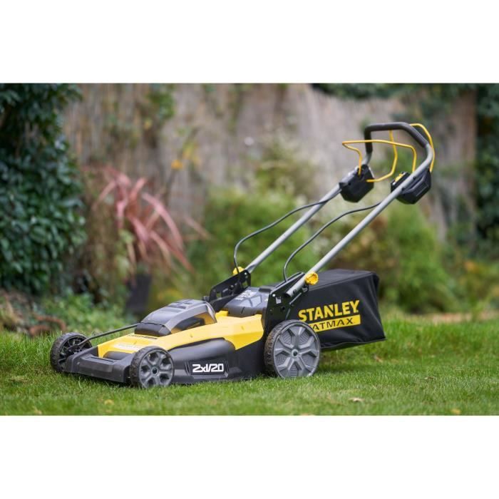 Tondeuse autopropulsée électrique sans fil - Stanley Fatmax - Brushless - SFMCMWS251M-QW - 18V - 51cm de coupe - Sans batterie