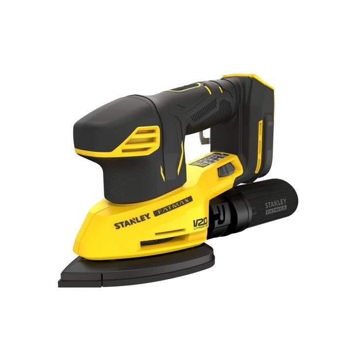 Ponceuse de finition sans fil - 18V - STANLEY FATMAX V20 - SFMCW221B-XJ - 100 x 140 mm - sans batterie