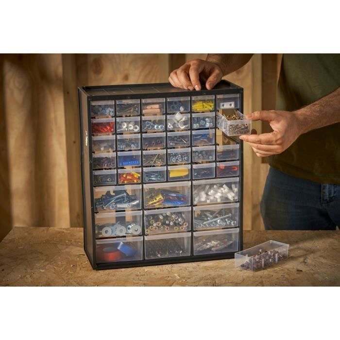 Casier de rangement - STANLEY - 1-93-981 - 39 compartiments