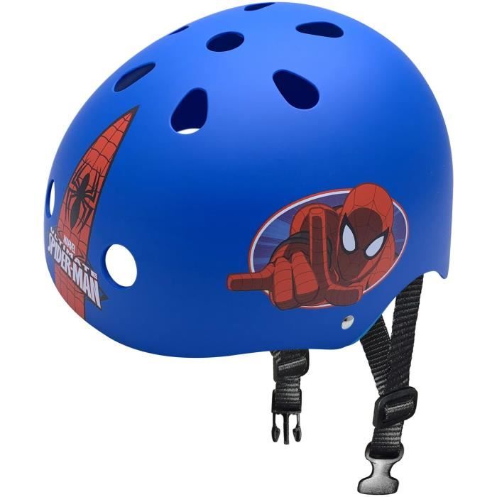 Casque Skate SPIDERMAN - STAMP - Taille 54-60 cm - GarÁon
