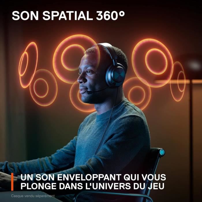 Amplificateur Hi-Res Audio - STEELSERIES - GAME DAC GEN 2 Xbox - Noir