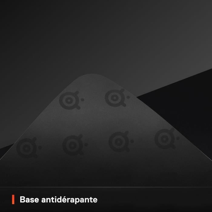 Tapis de souris gaming - STEELSERIES - QCK XXL - Avec surface micro tissée - 900 x 400 mm x 2 mm - Noir