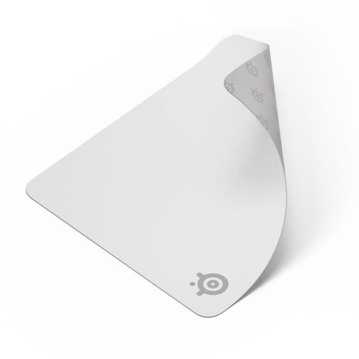 Tapis de souris gaming - STEELSERIES - QcK L - Blanc