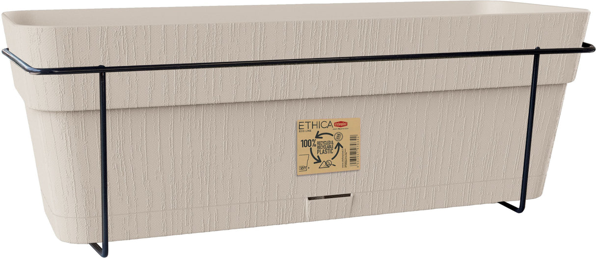 STEFANPLAST BalconniereETHICA - 9 L - 50x18 x h17 cm - Blanc