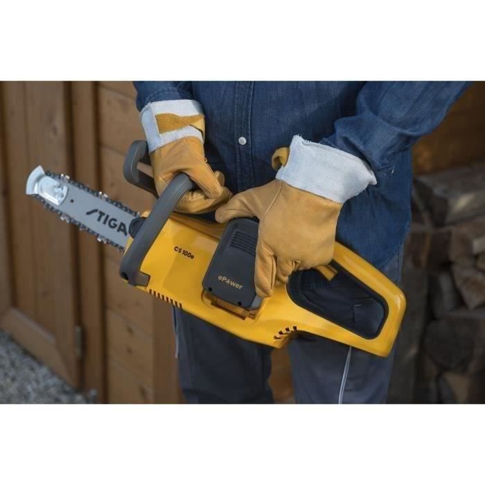 Tronçonneuse STIGA CS 100e Kit a batterie - 20V