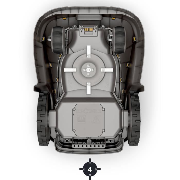 Tondeuse robot sans fil technologie AGS - STIGA - A 300 450m²