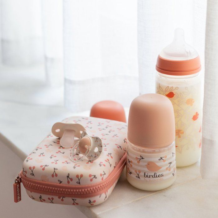 Trousse de toilette - SUAVINEX - BIRDIES - Hygge - Des la naissance - Rose