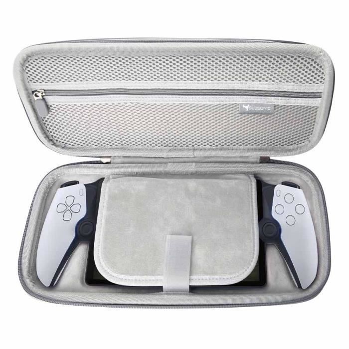 Pack voyage - SUBSONIC - PS Portal - Étui de transport - Protection écran verre trempé - Housse EVA