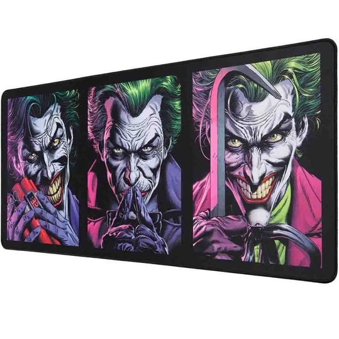 Tapis de souris XXL - SUBSONIC - Joker - 90 cm x 40 cm - Antidérapant - Haute qualité