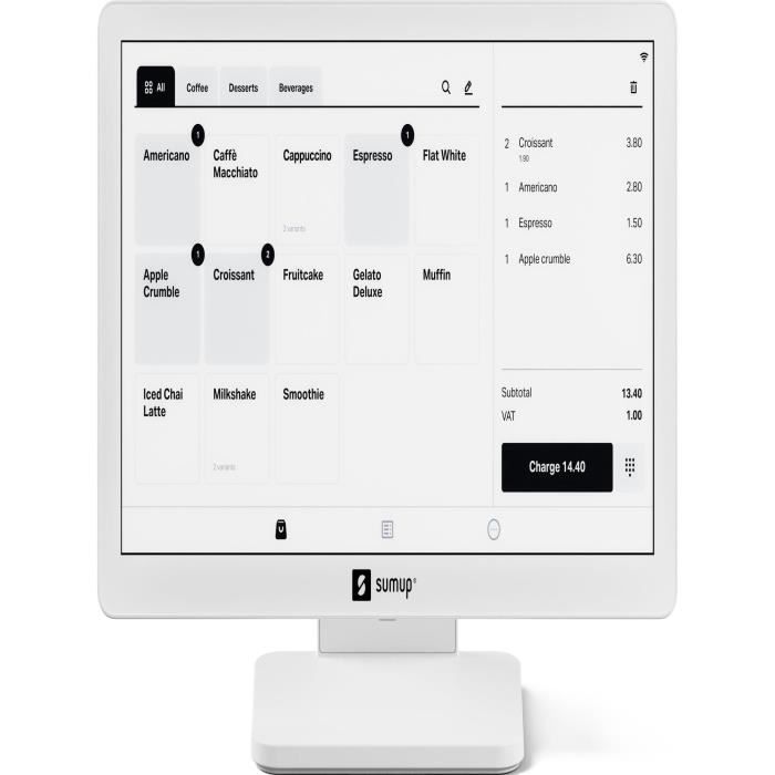 Systeme de Caisse Lite et terminal Solo - SUMUP - POS Lite + Solo card reader