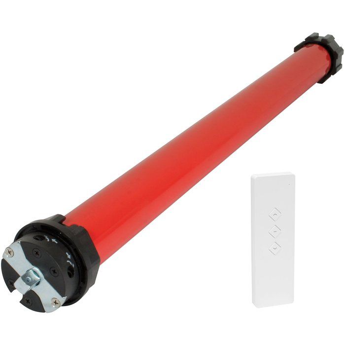 Moteur volet roulant radio + télécommande RM10MSB - SUPERROLLO - SR20906 - Diametre 40 mm - 10 Nm - Poids max tablier 22 kg