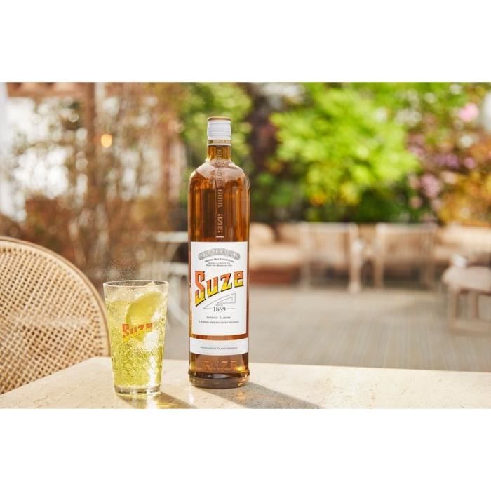 Suze - Liqueur de Gentiane - 15,0% Vol. - 1L