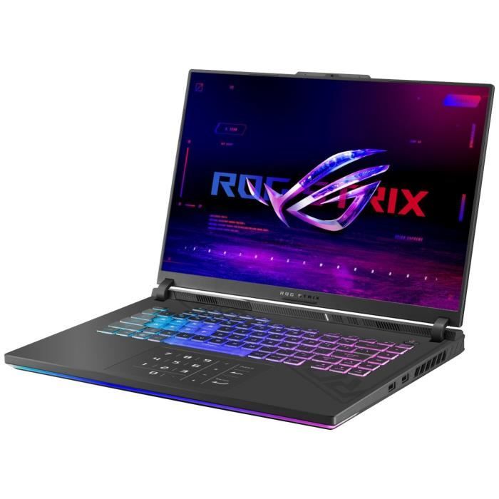 PC Portable Gamer ASUS ROG Strix G16 | Sans Windows - 16 WUXGA 165Hz - RTX 5070Ti 12Go - AMD Ryzen 9 8940HX - RAM 32Go - 1To SSD