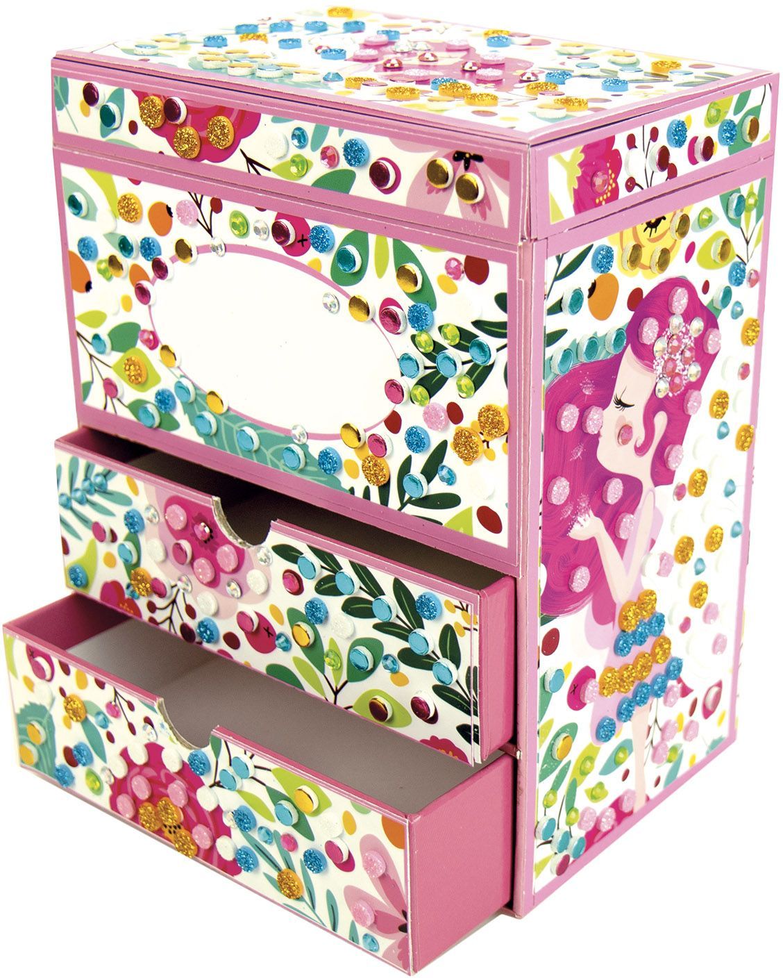 3D Mosaiques - SYCOMORE - Stick'N Fun - Coffret bijoux - Des 5 ans