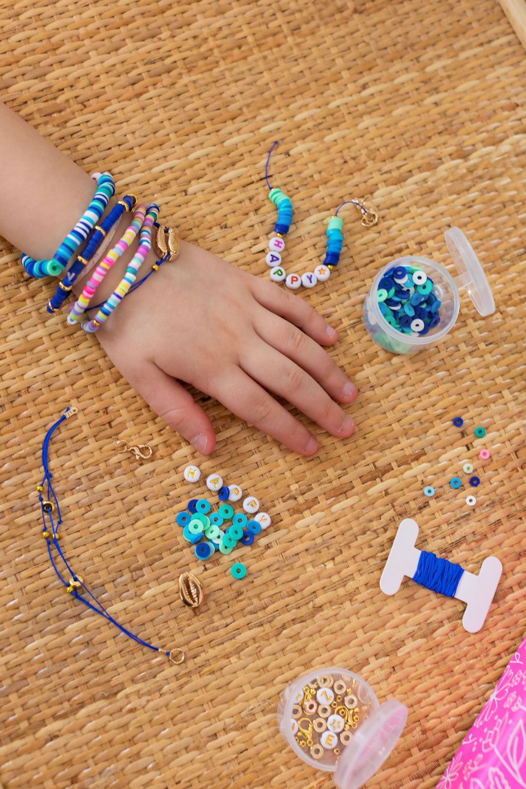 Atelier de bijoux - SYCOMORE - Bracelets perles Heishi - Des 7 ans