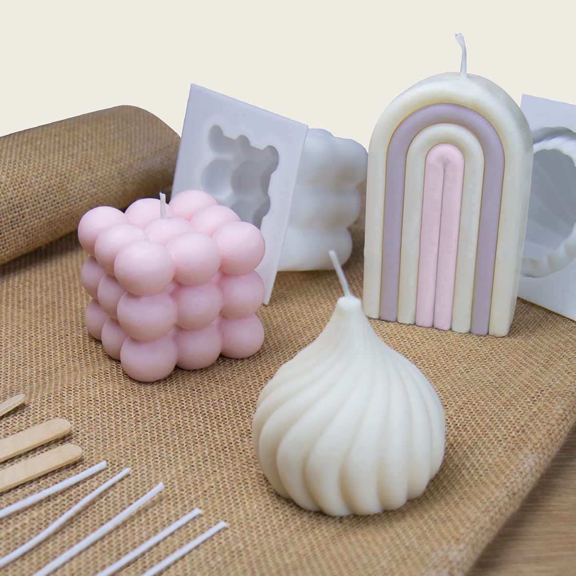 Atelier bougies diamant - SYCOMORE - Make it S - Cire de soja - Des 12 ans