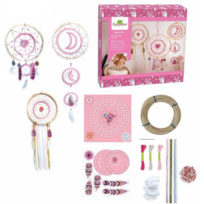 Lovely Box - SYCOMORE - Attrape-reves - Rotin - Des 8 ans