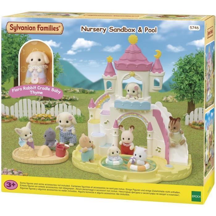 SYLVANIAN FAMILIES 5746 - Le bac a sable et piscine des bÈbÈs