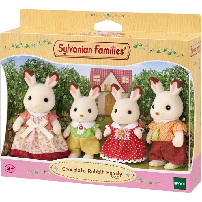 La famille Lapin Chocolat - Sylvanian Families - 5655