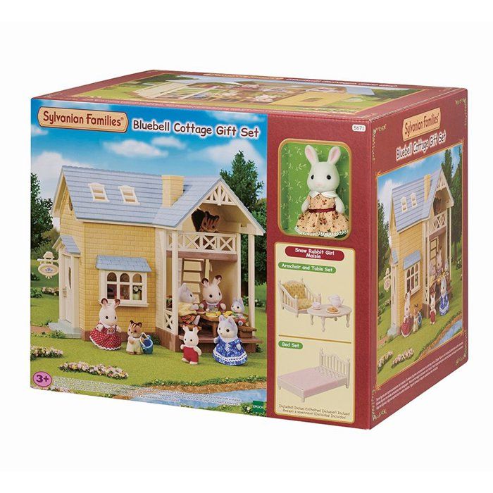 Le cottage au toit bleu - Sylvanian Families - 5671