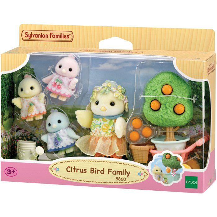 La famille Oiseau Citrus - SYLVANIAN FAMILIES - Les familles - Des 3 ans