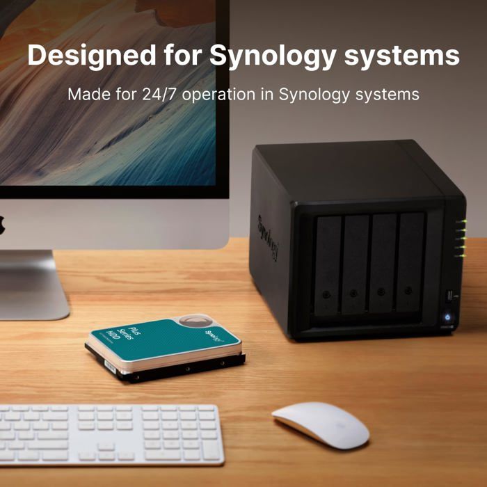 SYNOLOGY - HAT3300-8T - Disque dur interne - SATA 3,5 - NAS - 8 To