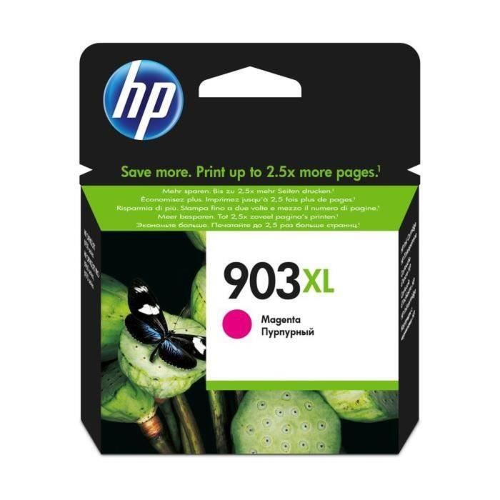 HP 903XL Cartouche d'encre magenta grande capacitÈ authentique (T6M07AE) pour HP OfficeJet Pro 6950/6960/6970