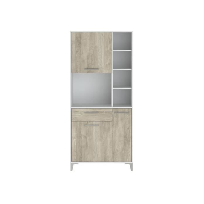 ECO Buffet de cuisine L 80 cm - DÈcor chene