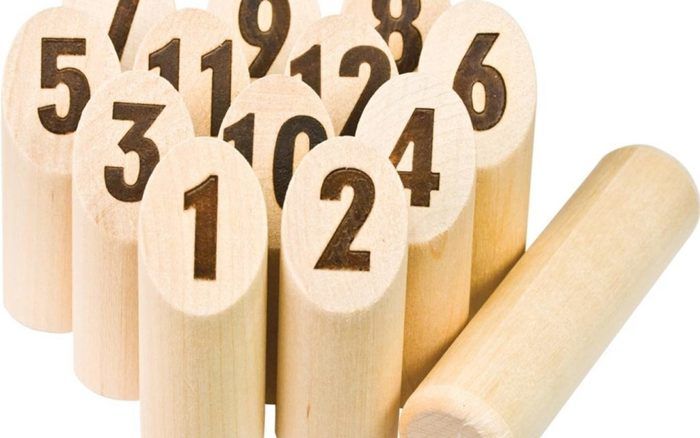 TACTIC Mˆlkky Jeu de quille version standard