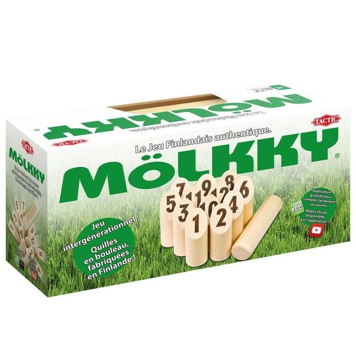 TACTIC Mˆlkky Jeu de quille version standard